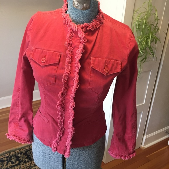 Structured cotton blazer - Picture 2 of 8